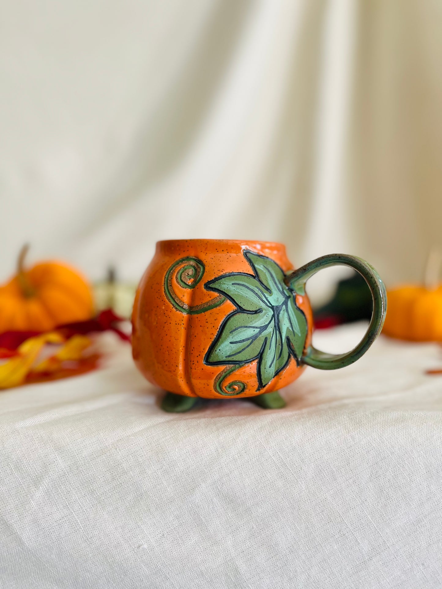 Pumpkin Mug: gloss