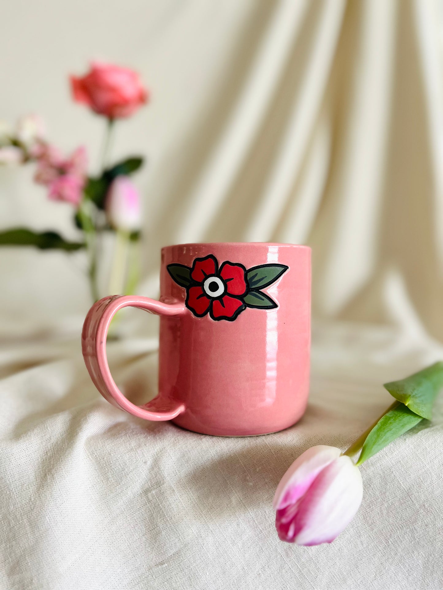 Mom Mug: pink