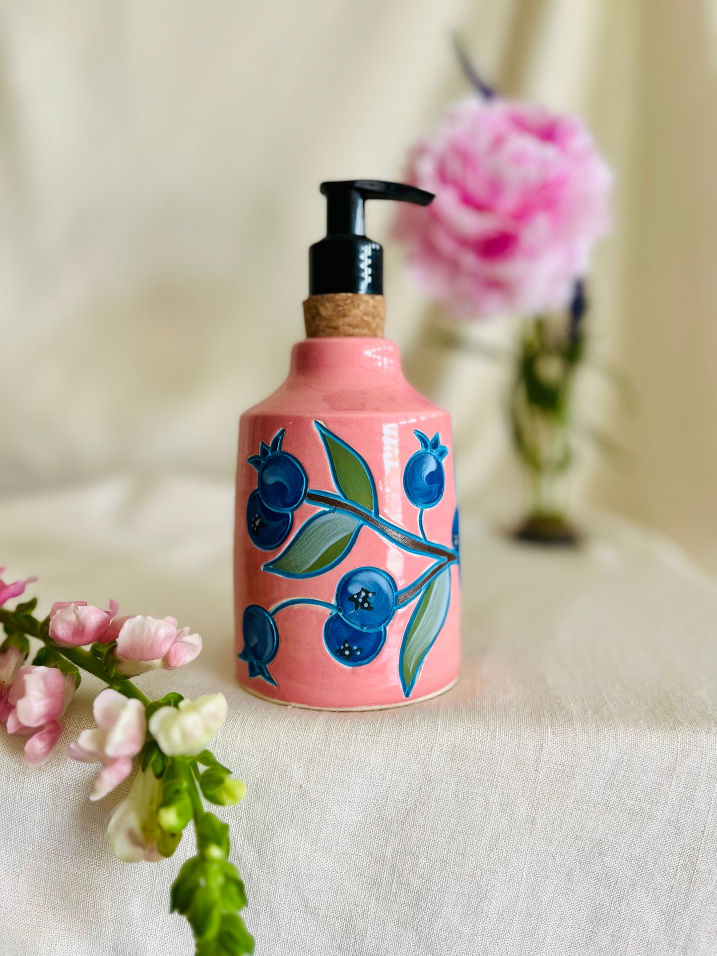 Blueberry Soap Dispenser