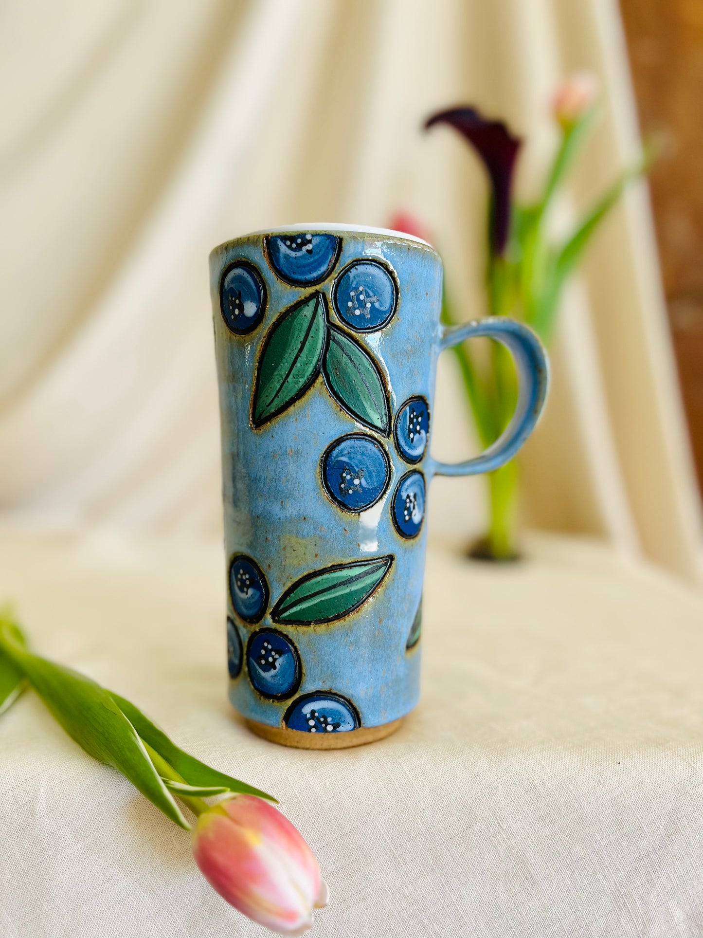Blueberry Travel Mug