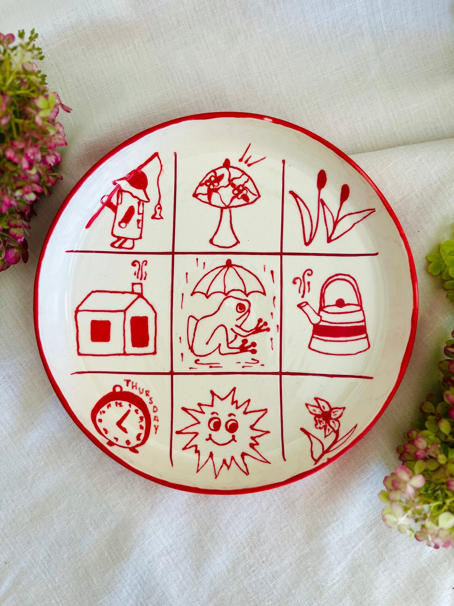 Redwork Quilt Blate
