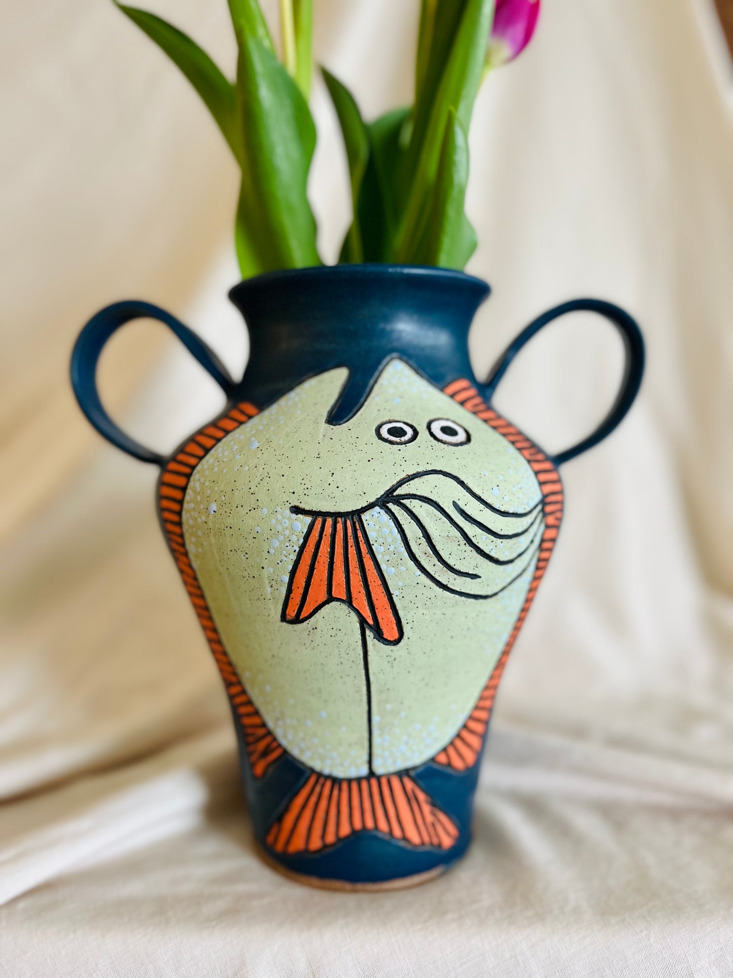 Flounder Vase