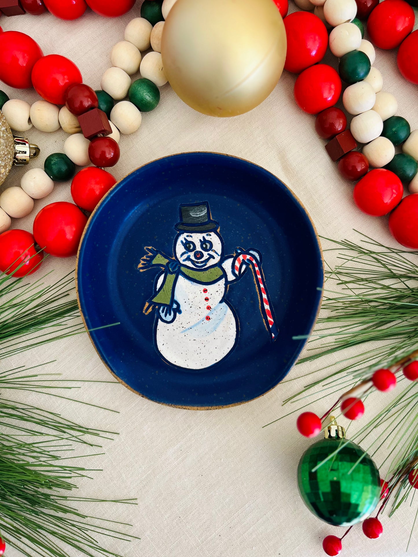 Nostalgic Snowman Spoon Rest