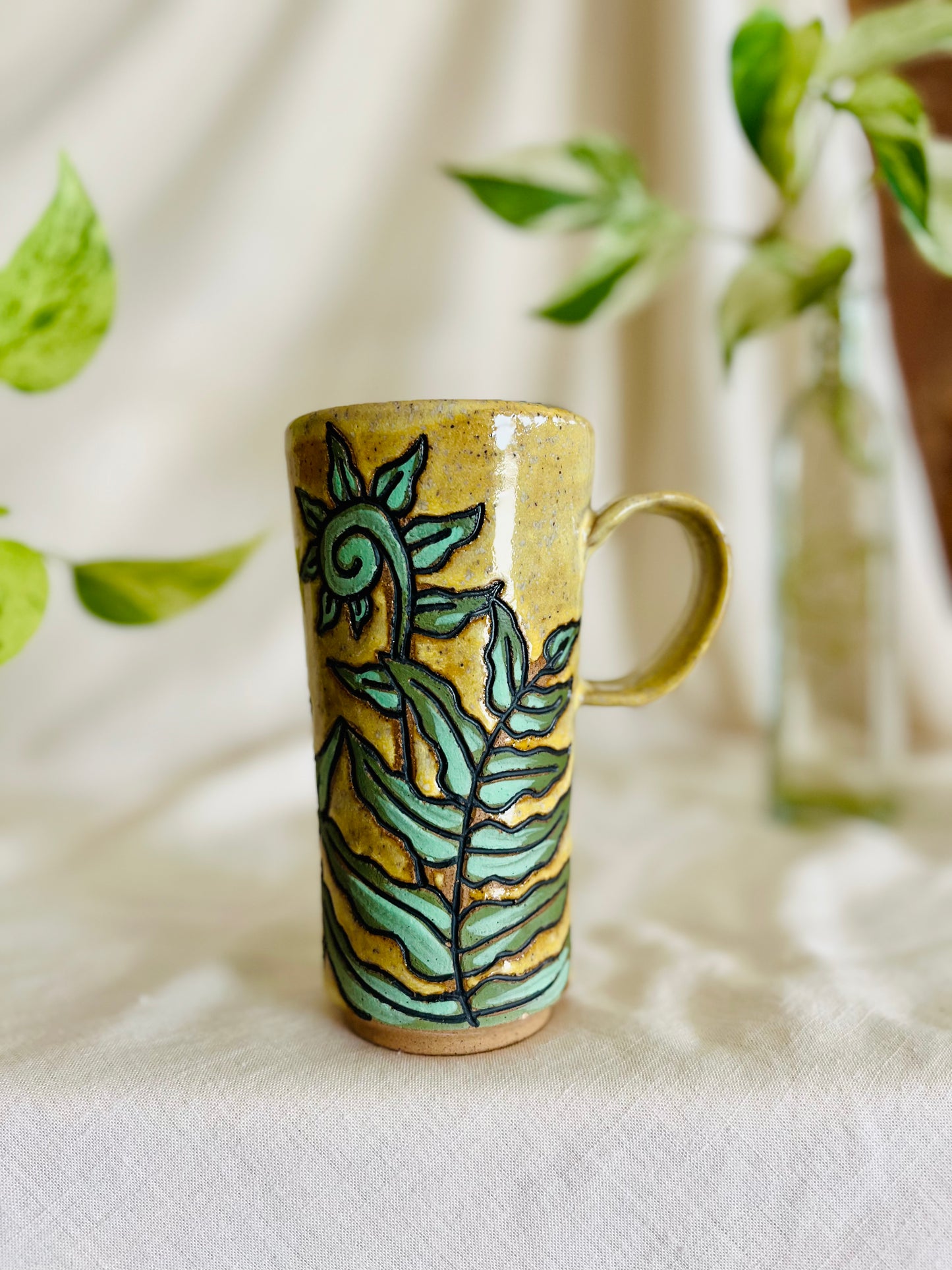 Fiddlehead Fern Travel Mug