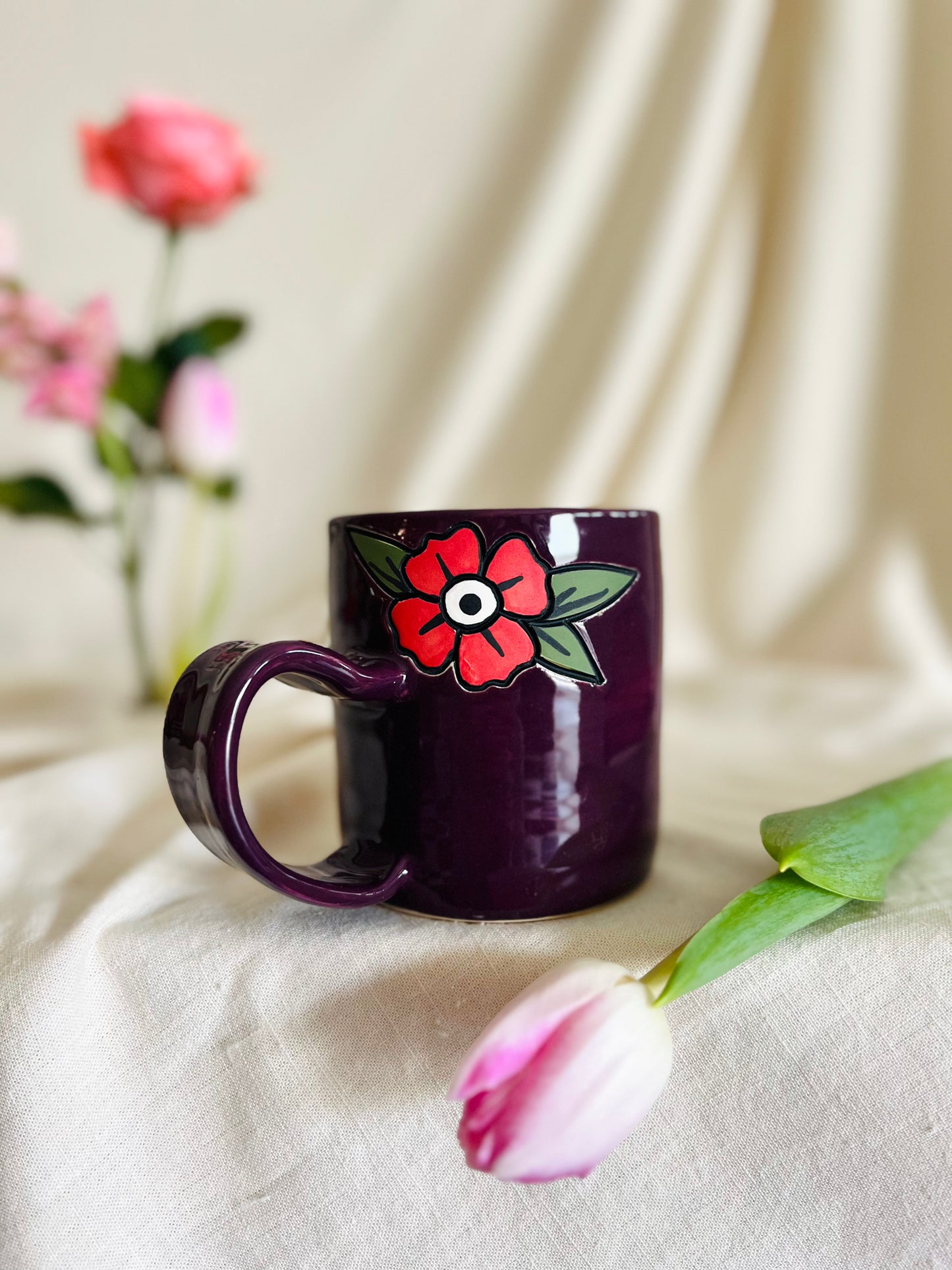 Mom Mug: purple