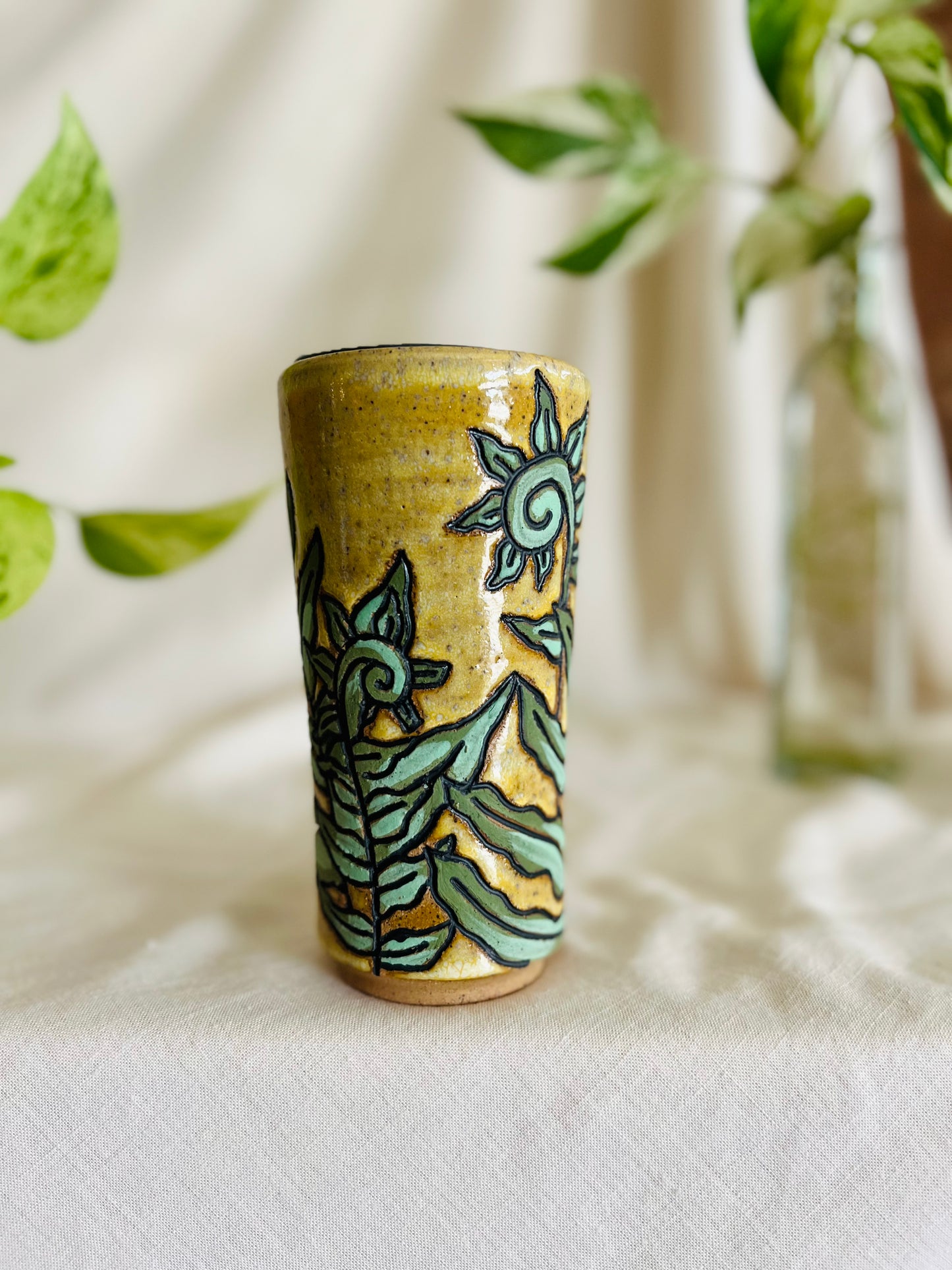 Fiddlehead Fern Travel Mug