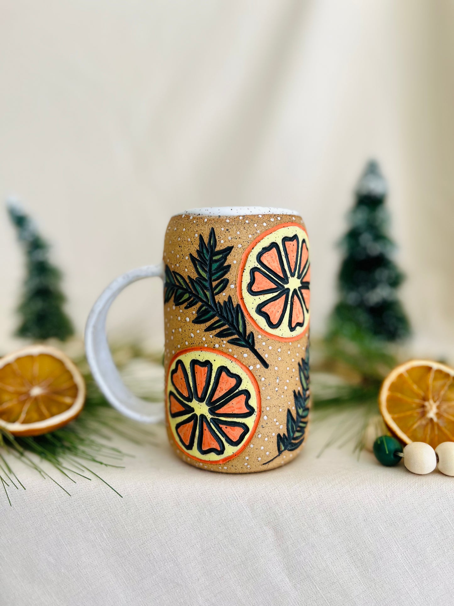 Orange + Rosemary Mug