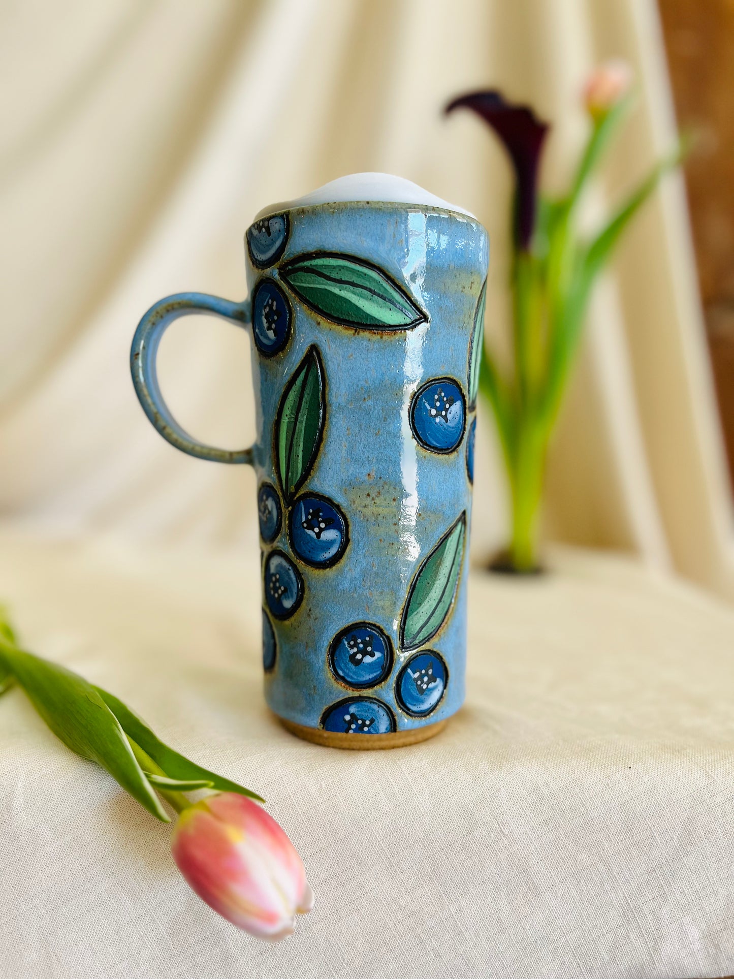 Blueberry Travel Mug
