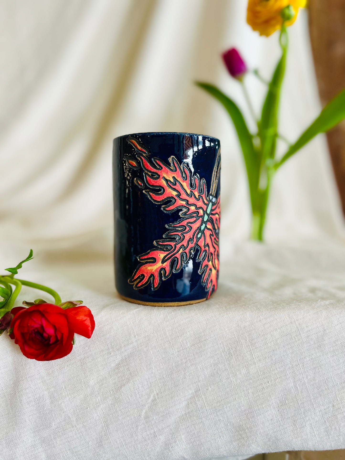 Firefly Mug: midnight blue