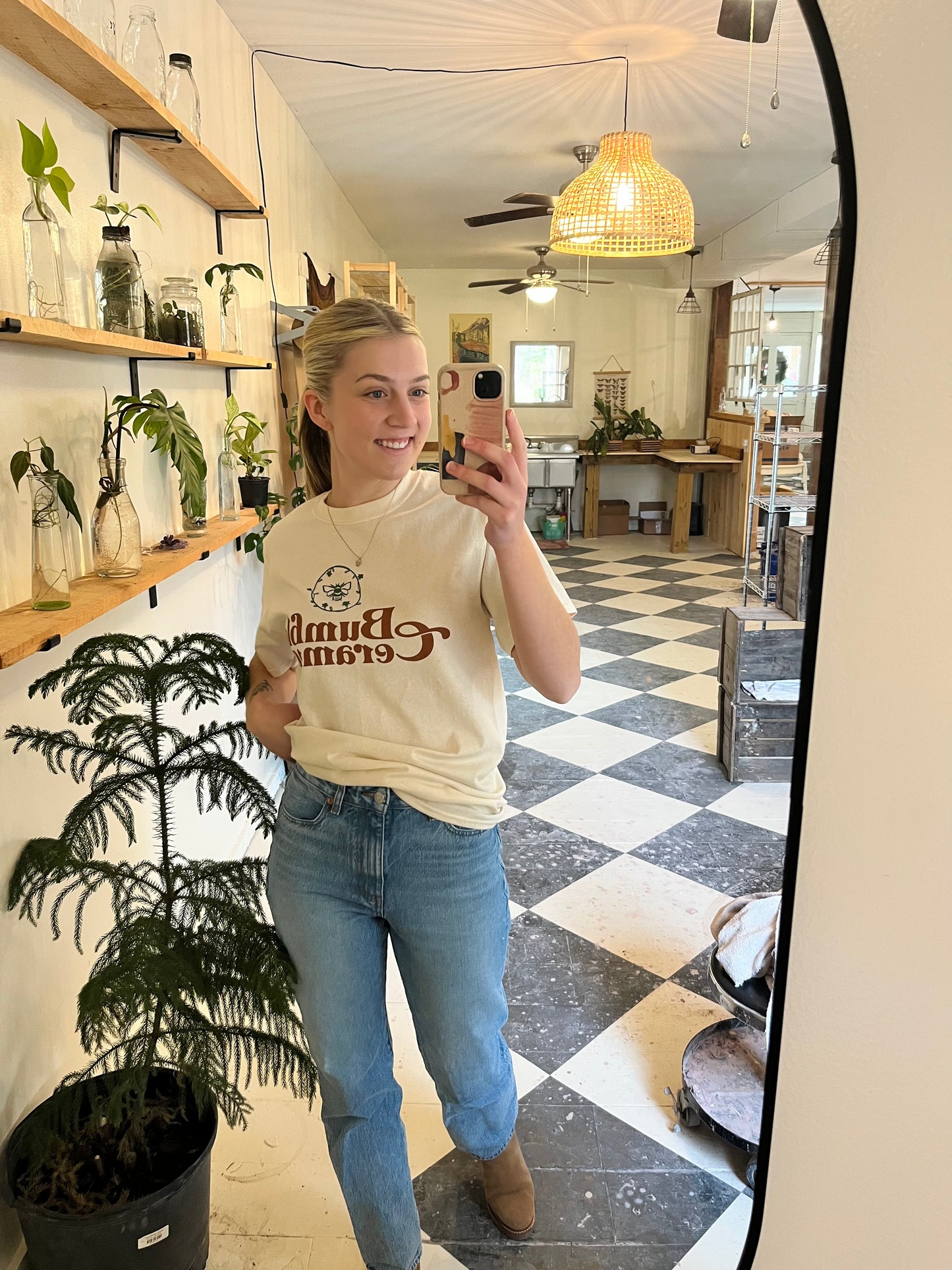 BC T-Shirt-cream