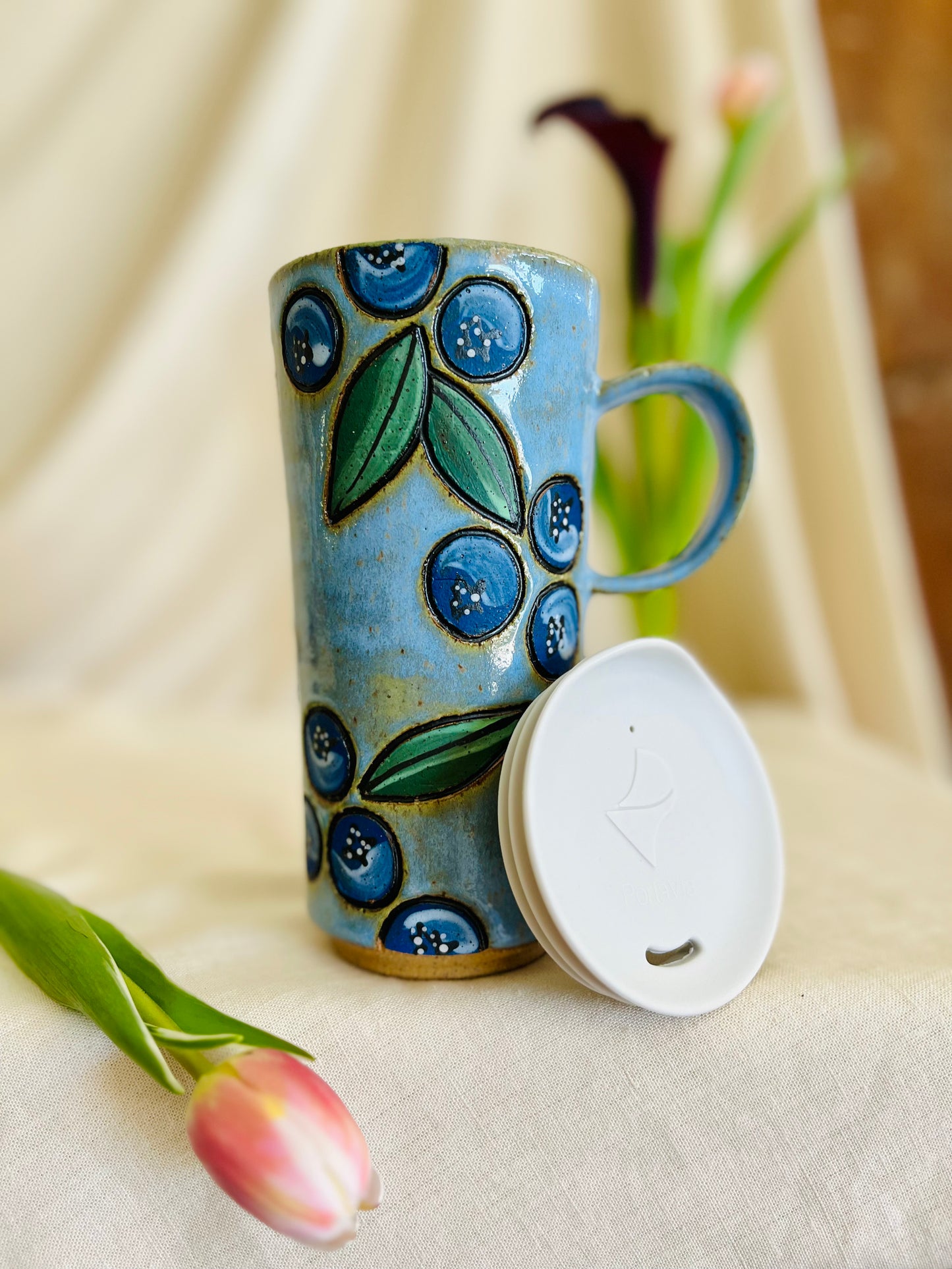 Blueberry Travel Mug