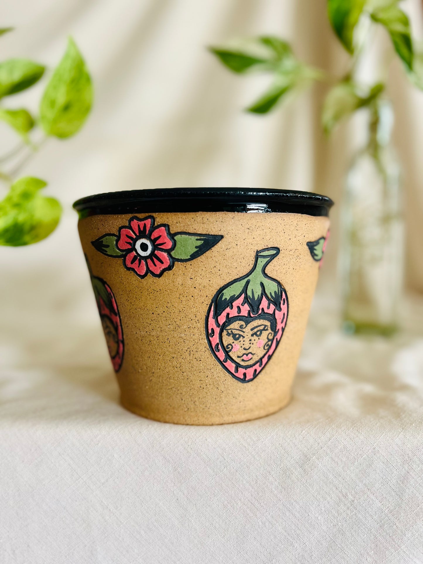 Strawberry Face Planter
