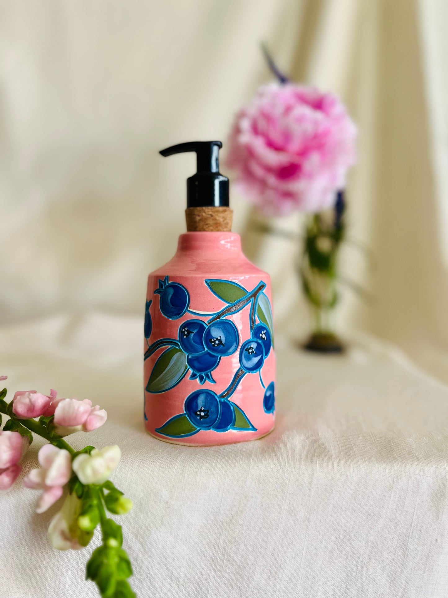 Blueberry Soap Dispenser