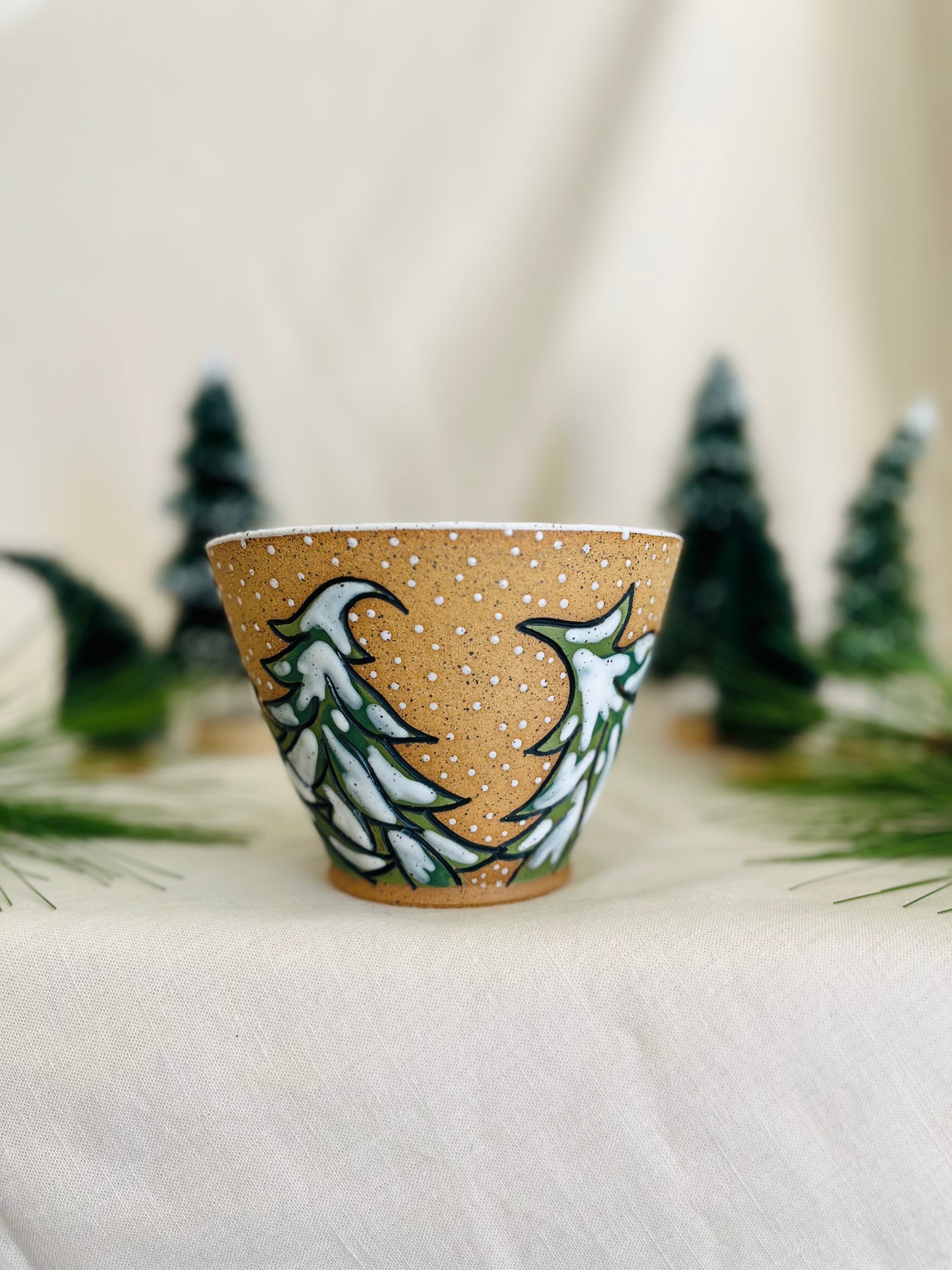 Snowy Forest Ramen Bowl