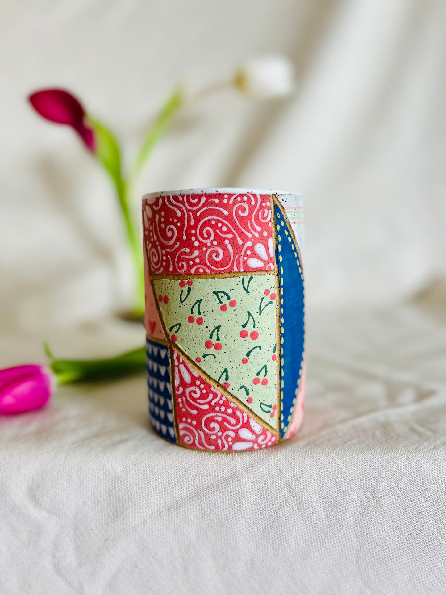 Patchwork Valentines Mug 2