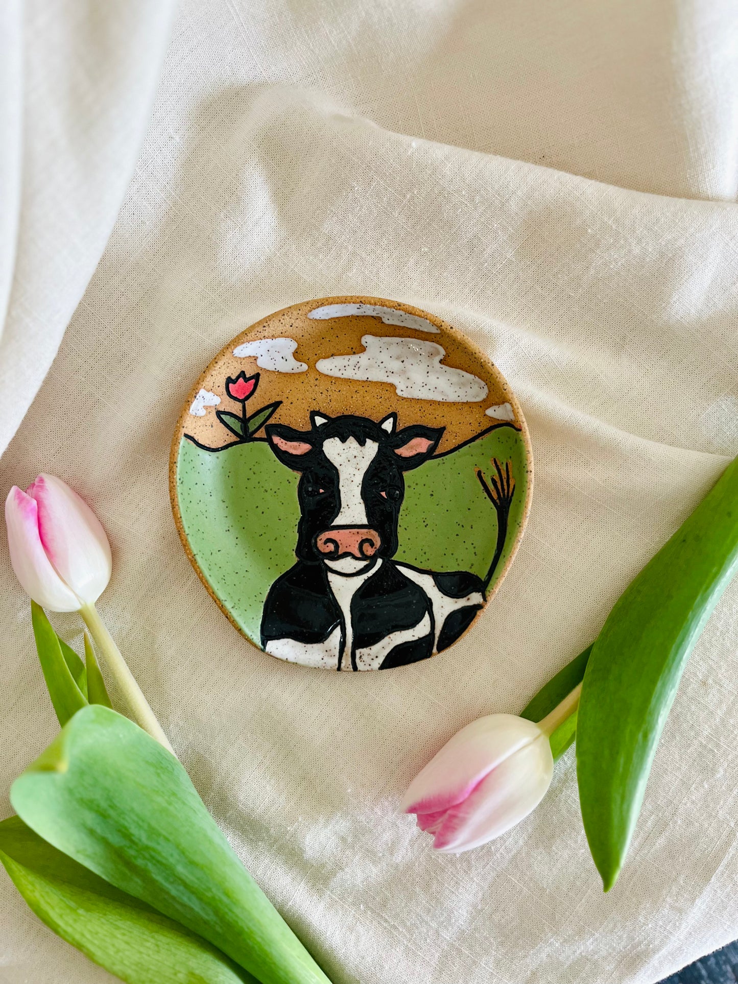 Cow Spoon Rest