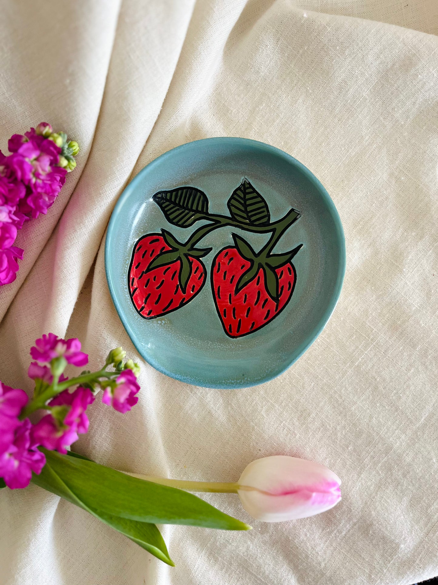 Strawberry Spoon Rest