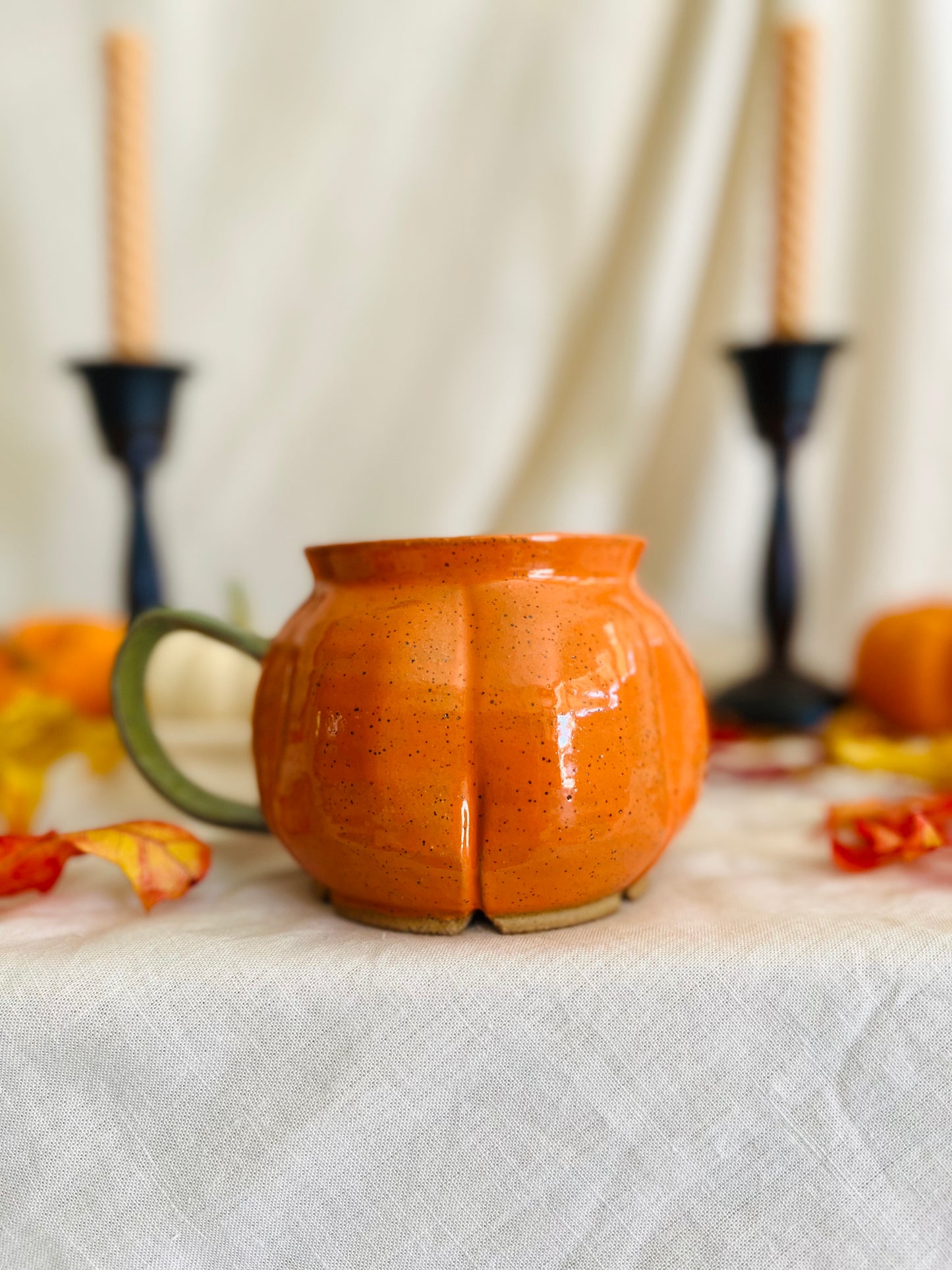 Pumpkin Mug: Spooky Jack o' Lantern 3