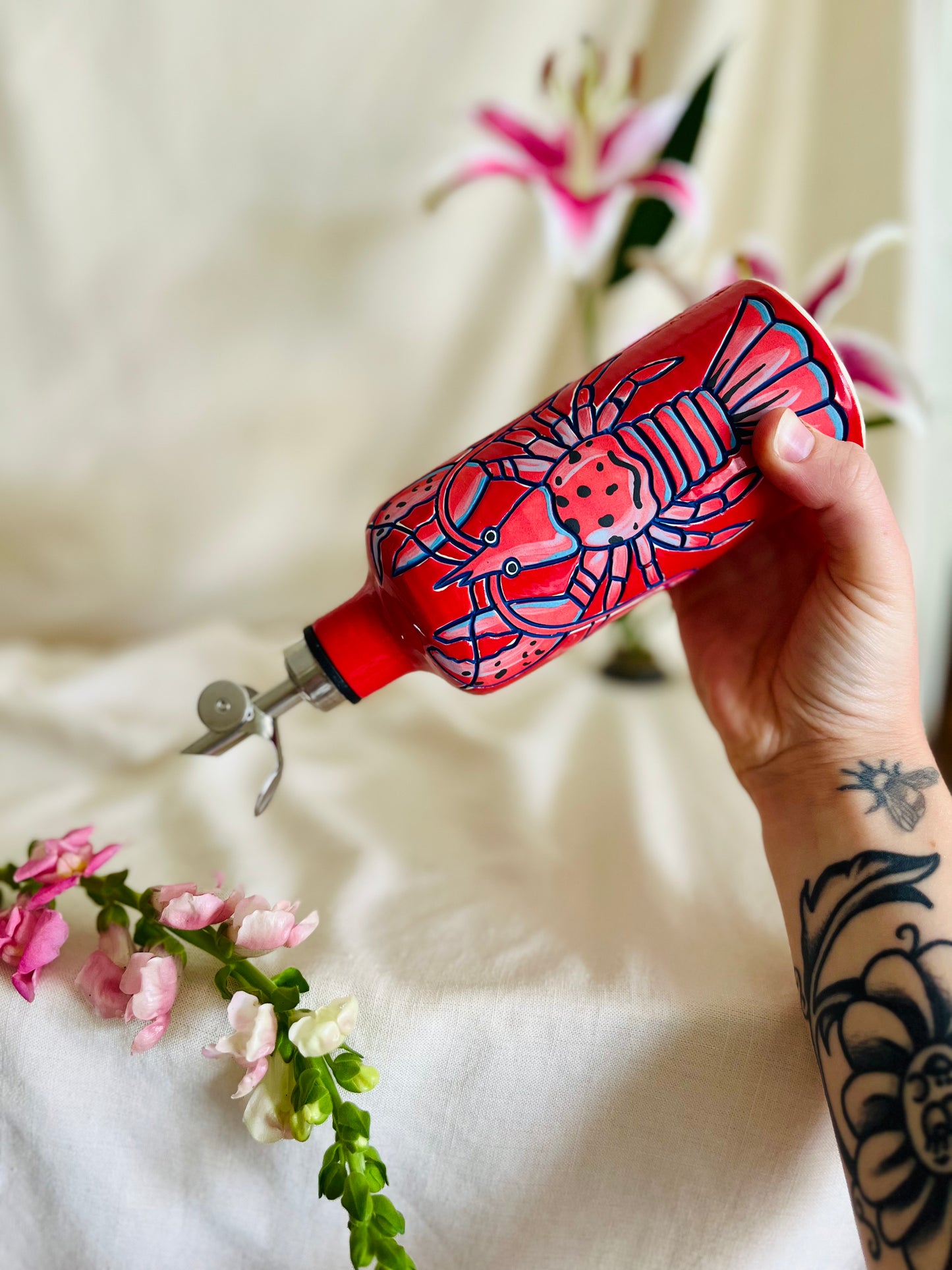 Lobster Oil Bottle
