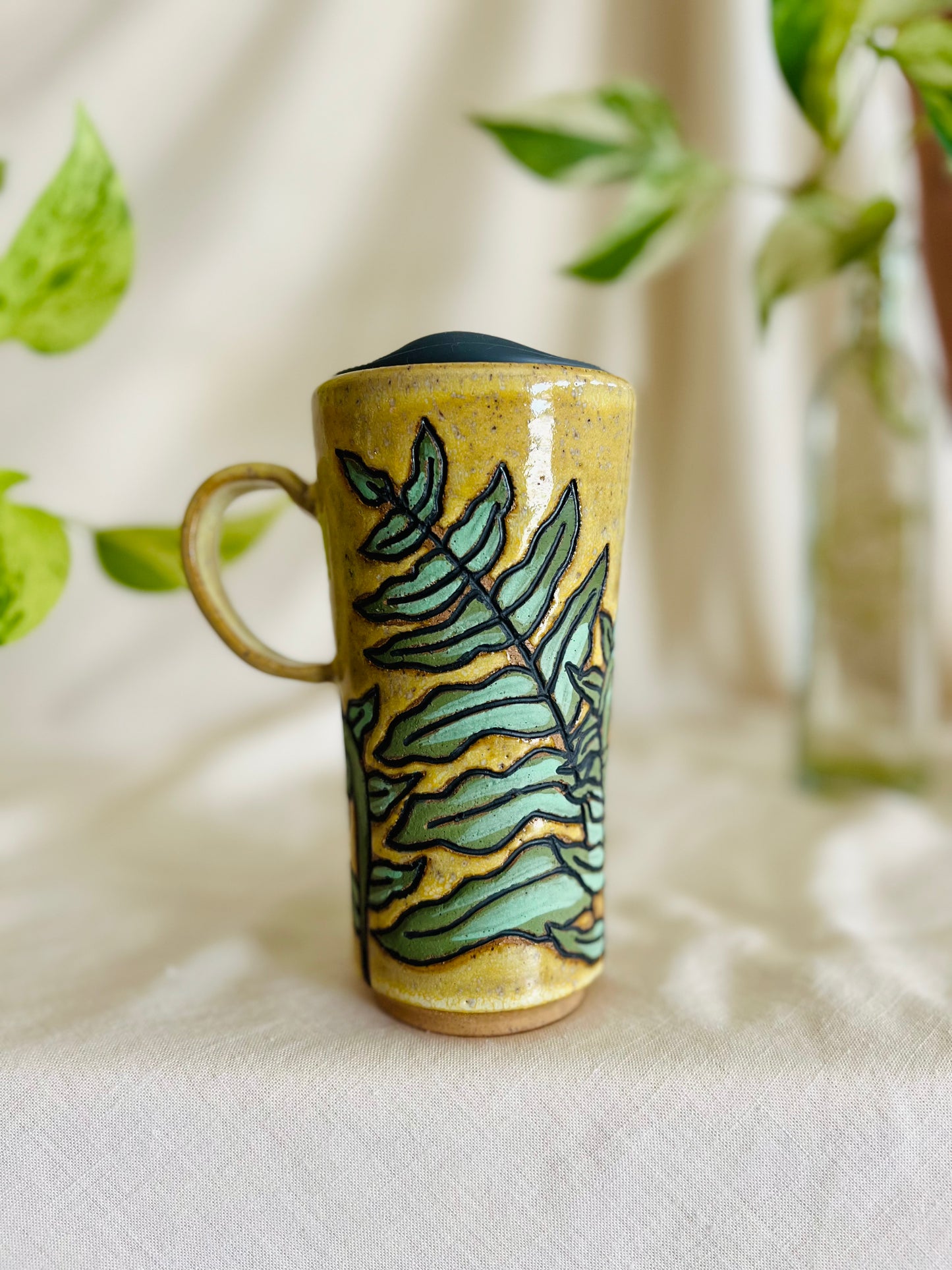 Fiddlehead Fern Travel Mug