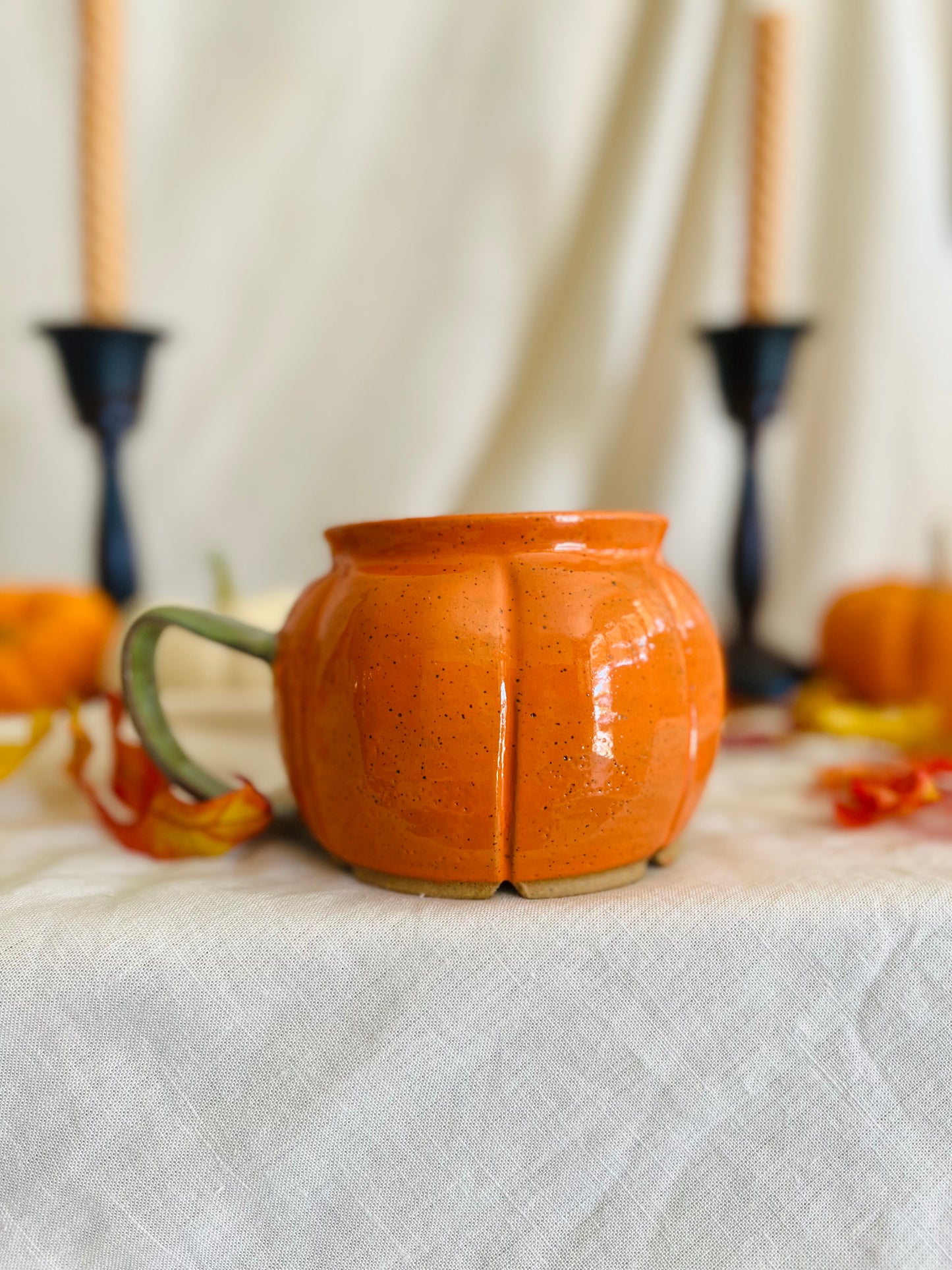 Pumpkin Mug: Spooky Jack o' Lantern 2