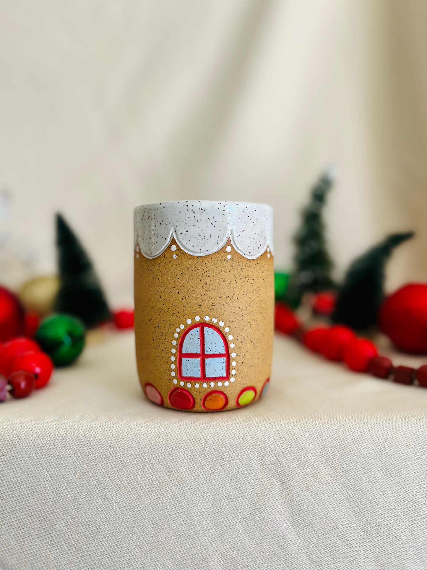 Gingerbread House Cup