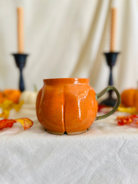 Pumpkin Mug: Orange