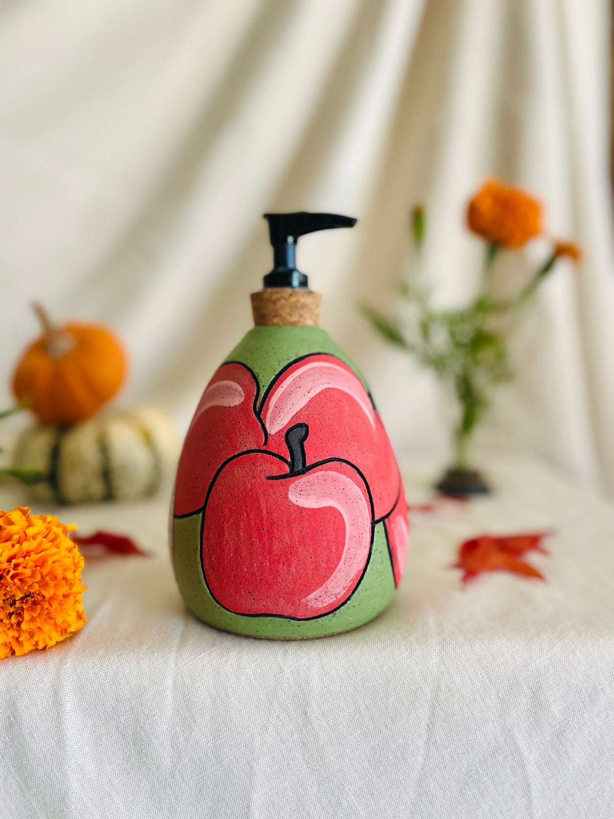 Apple Soap Dispenser