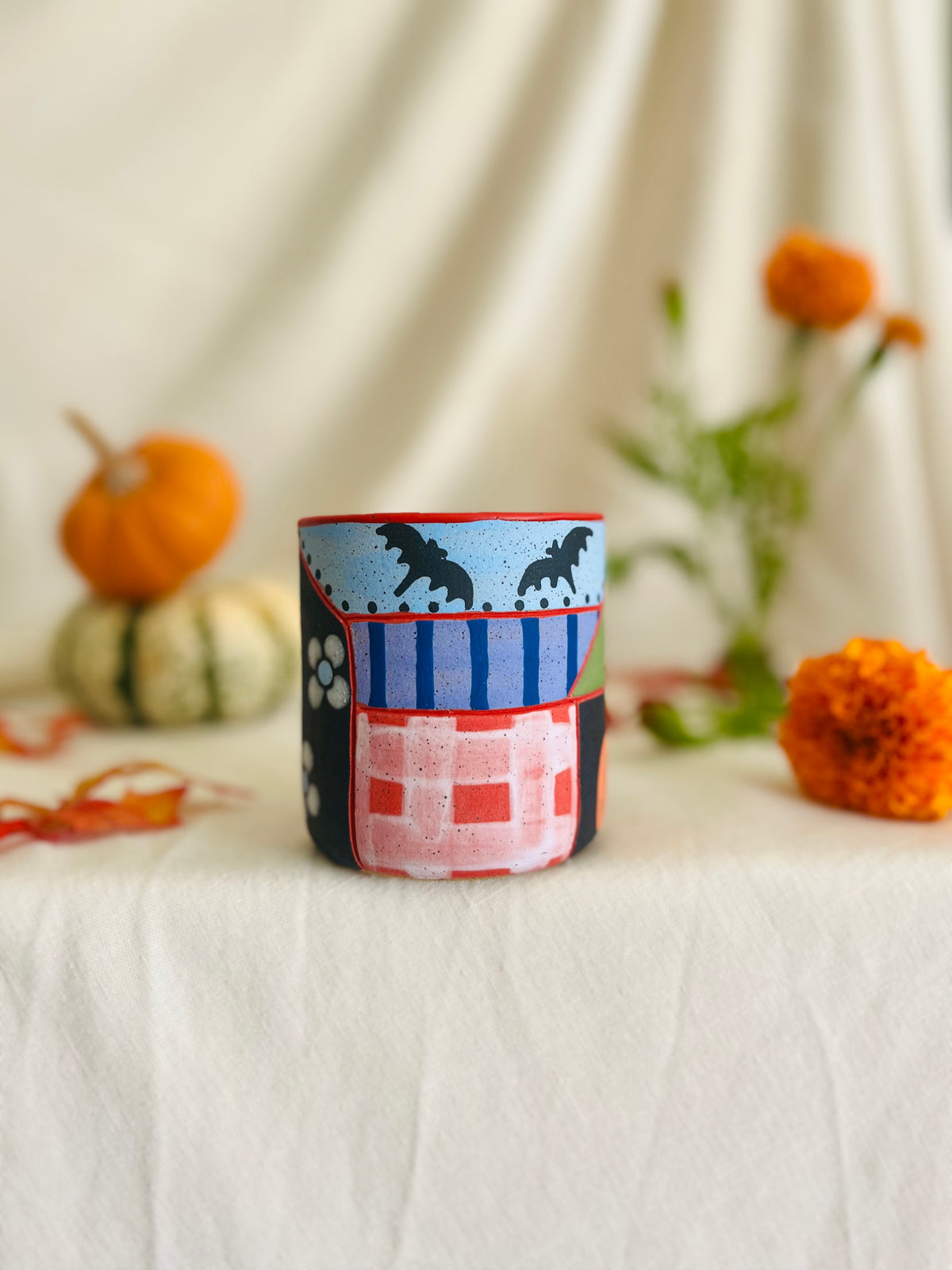 Fall Patchwork Cup 1