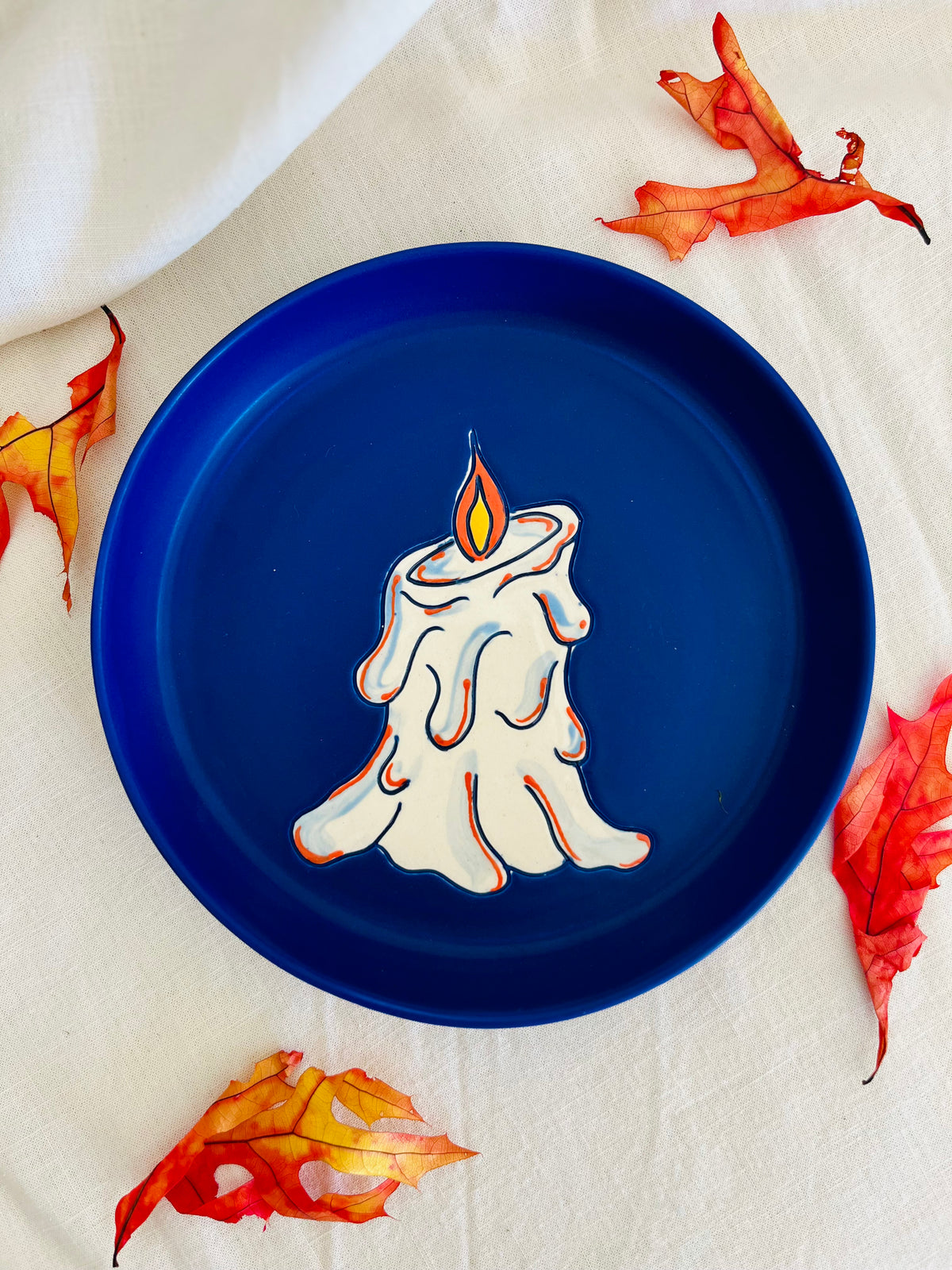Melting Candle Blate