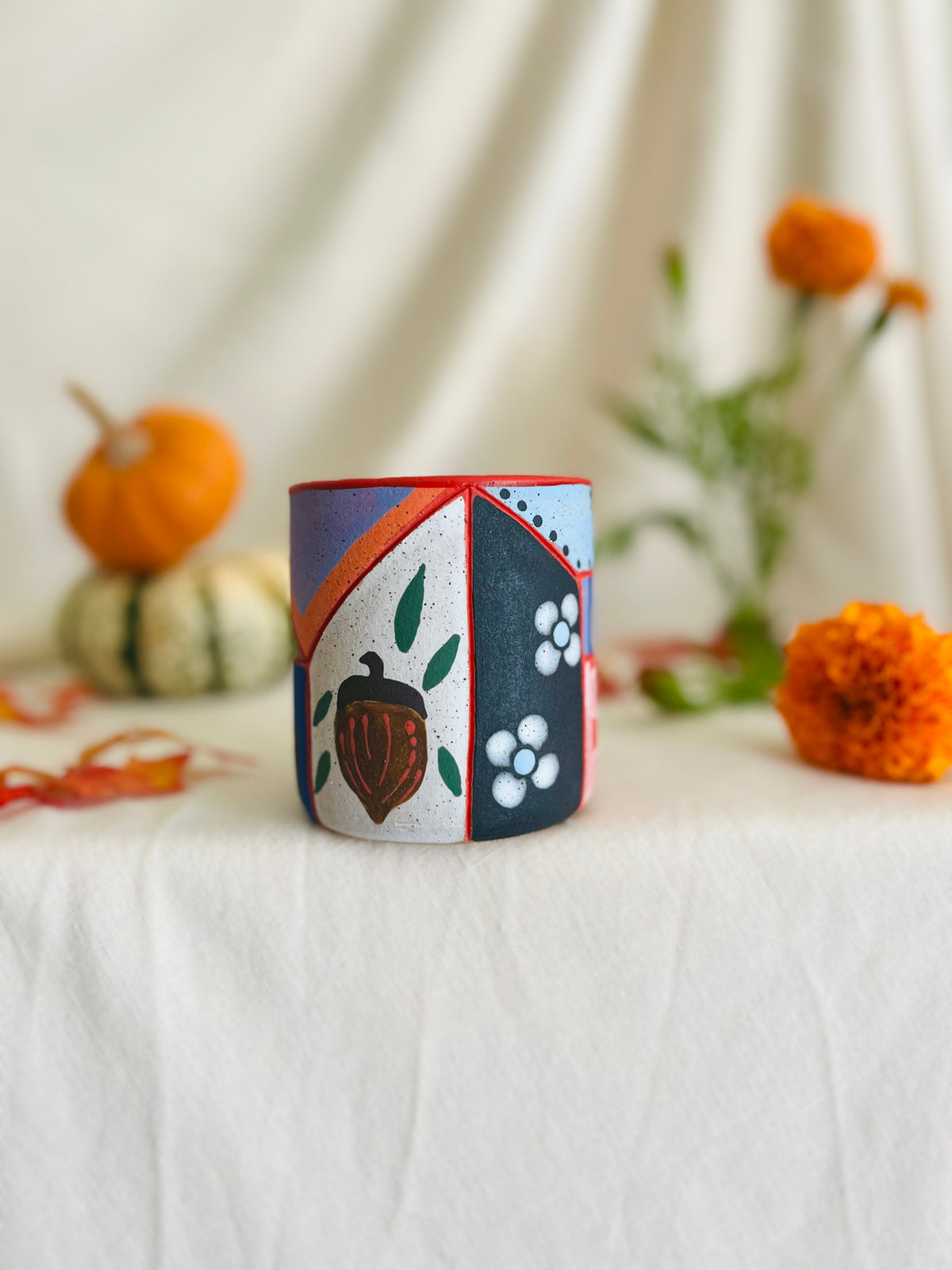 Fall Patchwork Cup 1