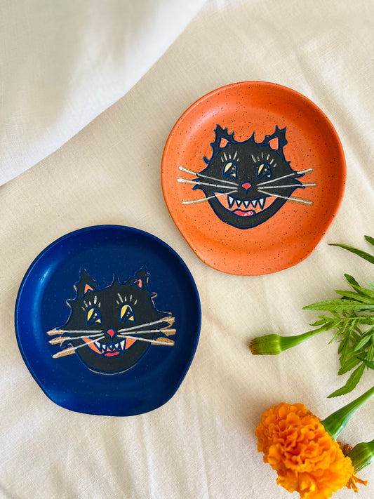 Black Cat Spoon Rest