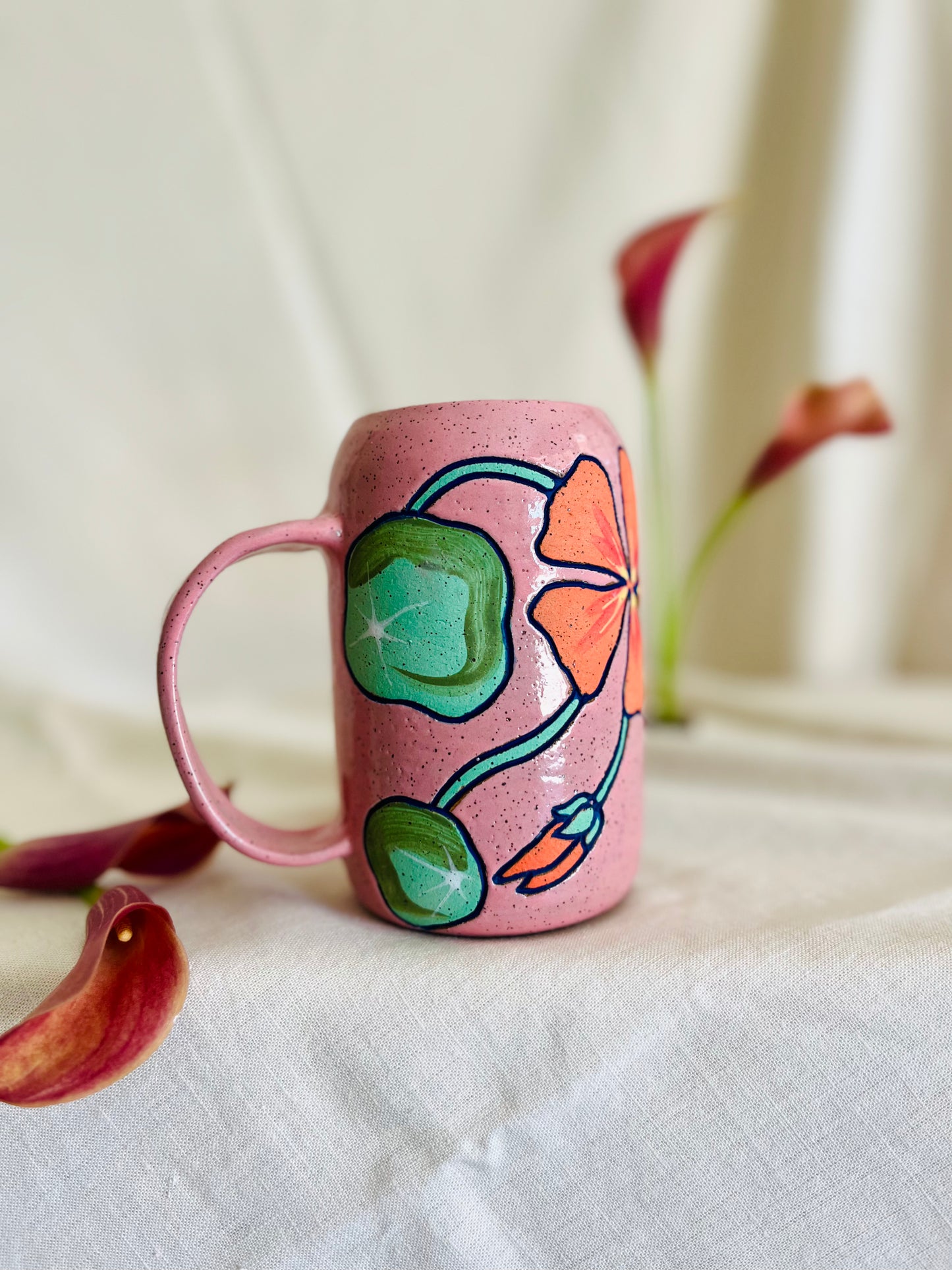 Nasturtium Mug