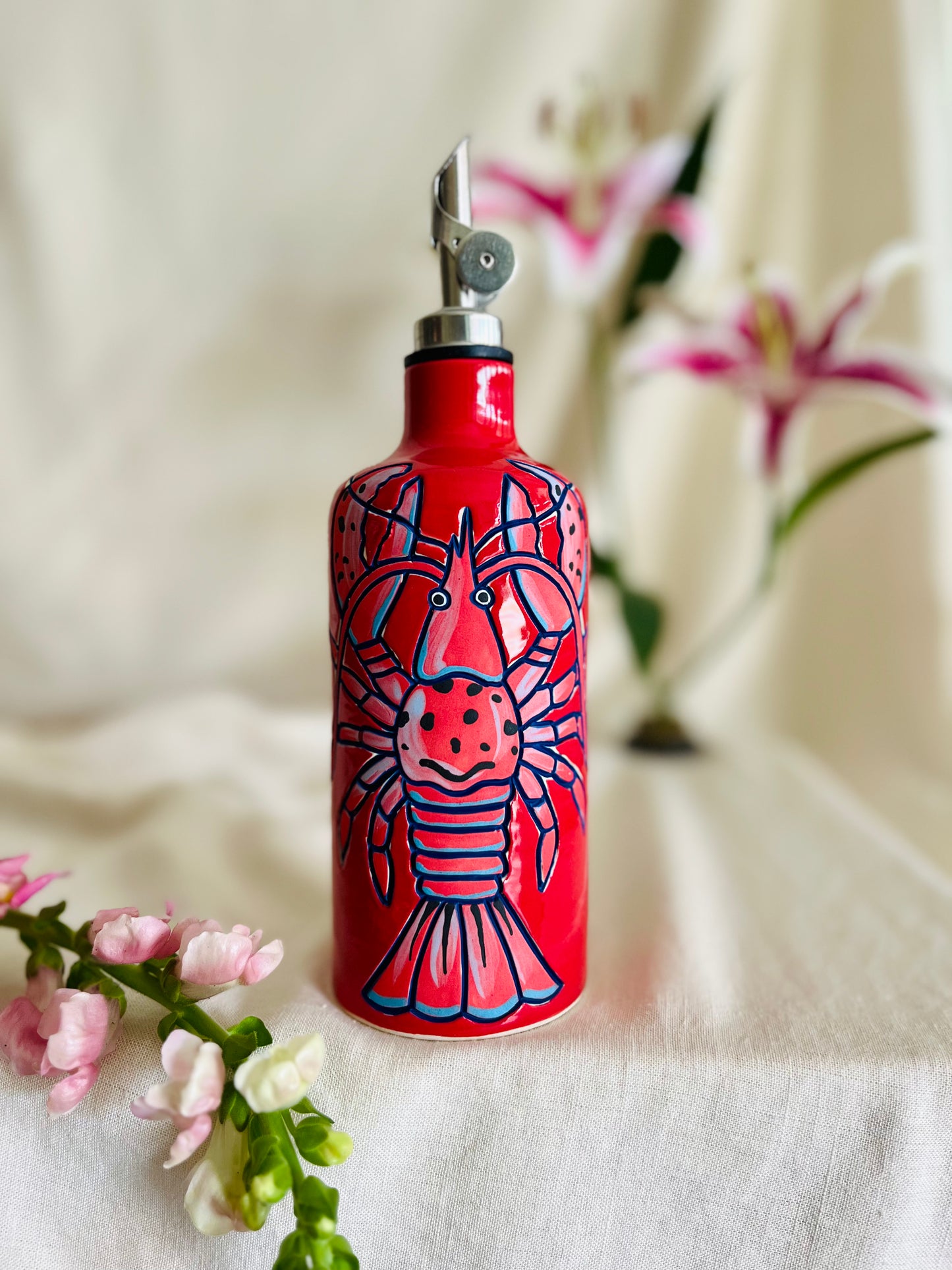 Lobster Oil Bottle