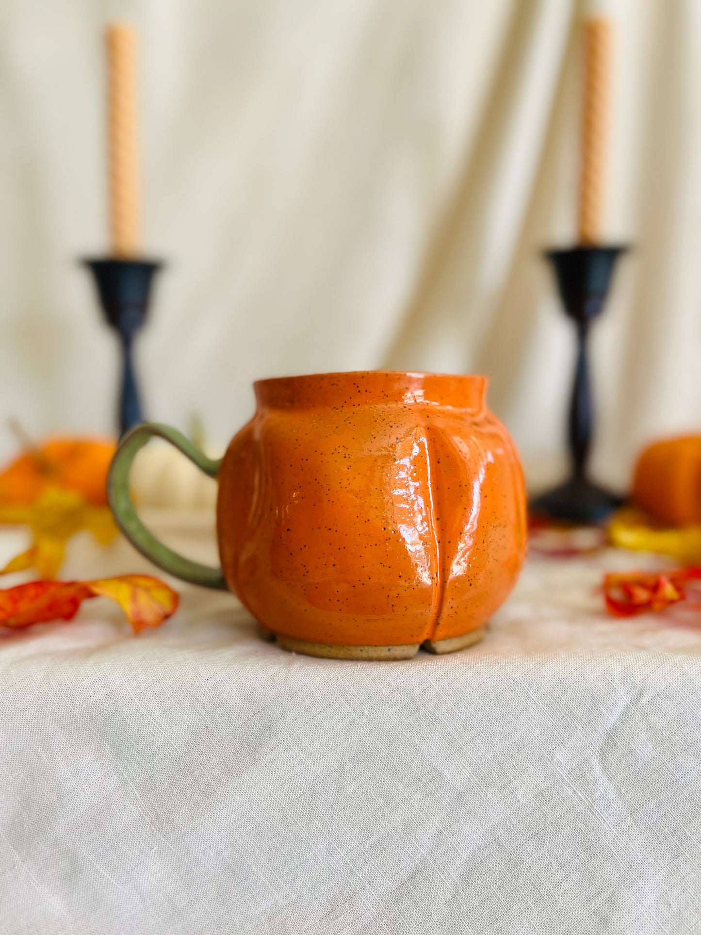 Pumpkin Mug: Orange