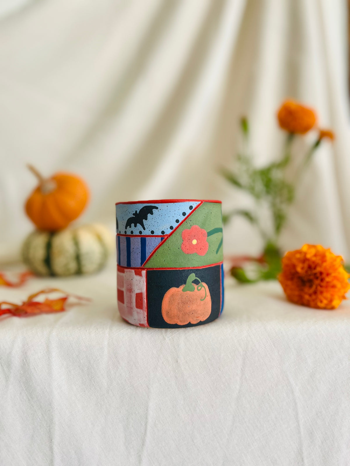 Fall Patchwork Cup 1