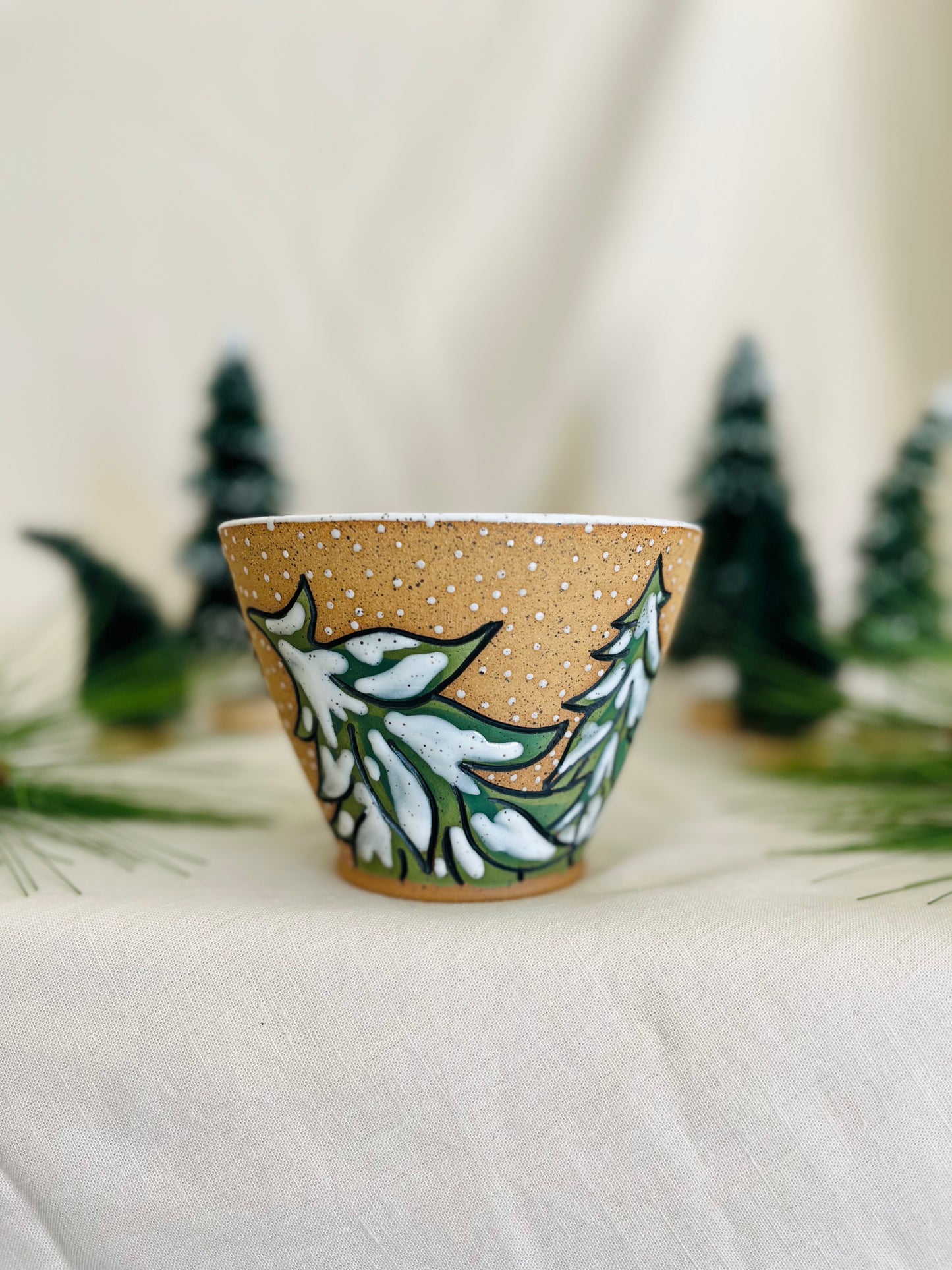 Snowy Forest Ramen Bowl