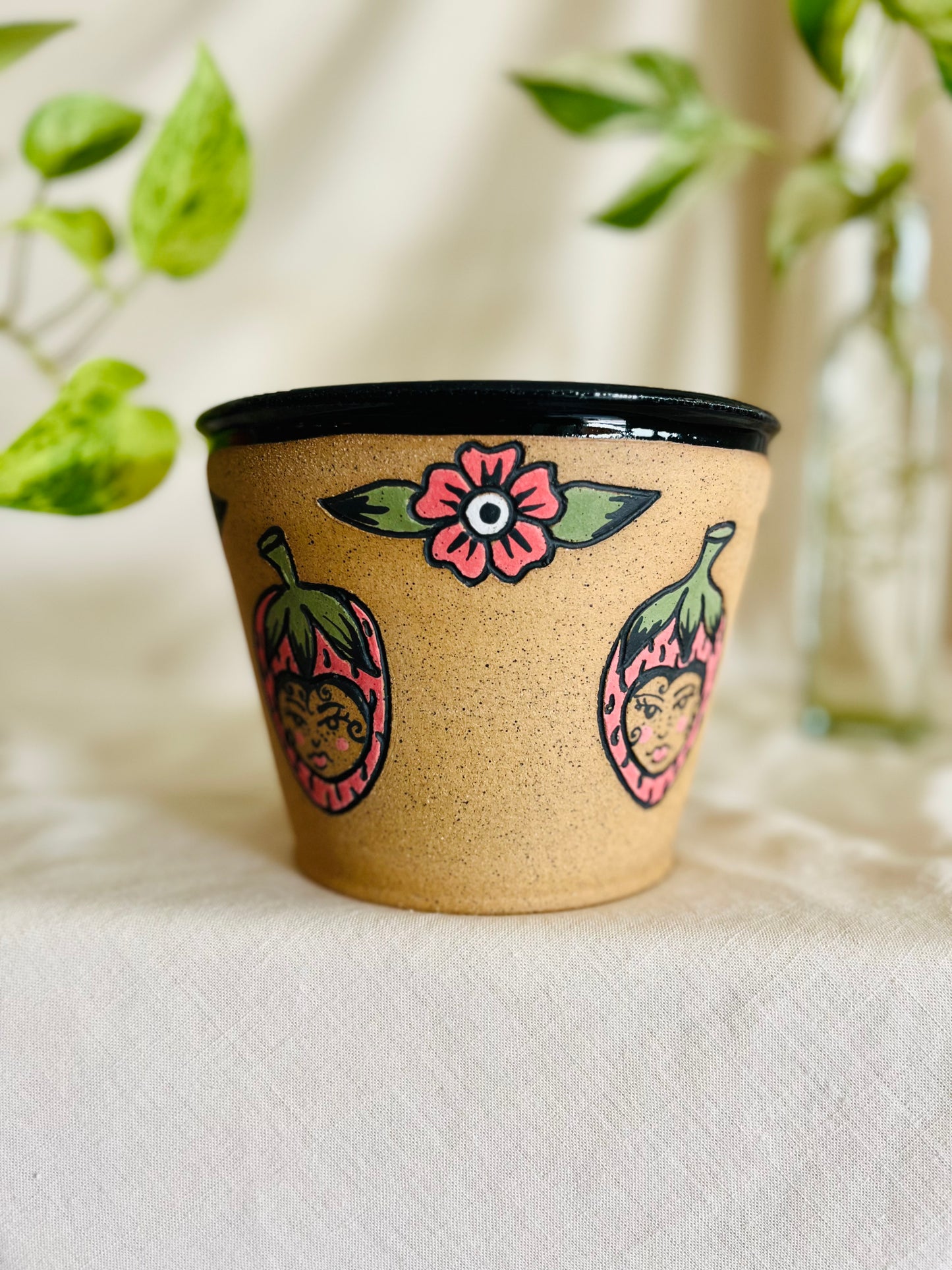 Strawberry Face Planter