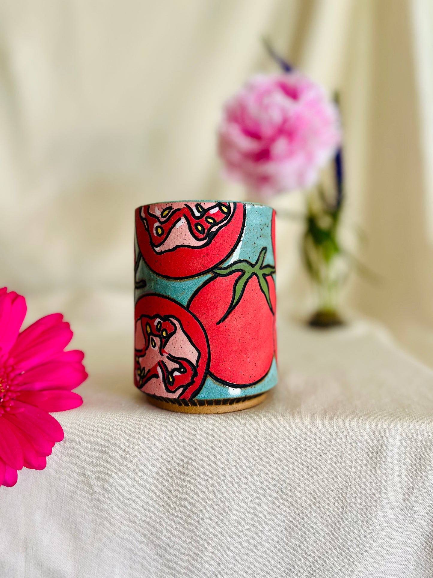 Tomato Mug: blue