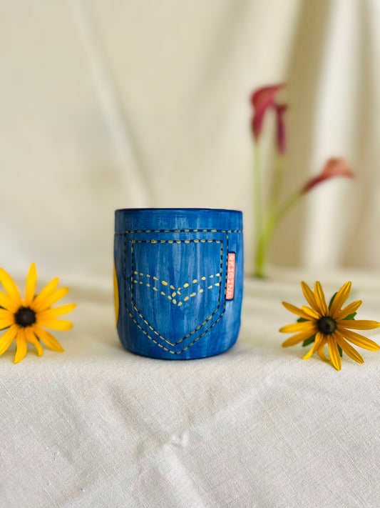 Jean Pocket + Patches Cup 1