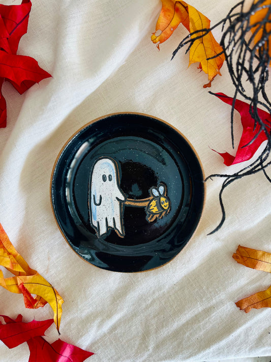 Ghostie Bee Spoon Rest