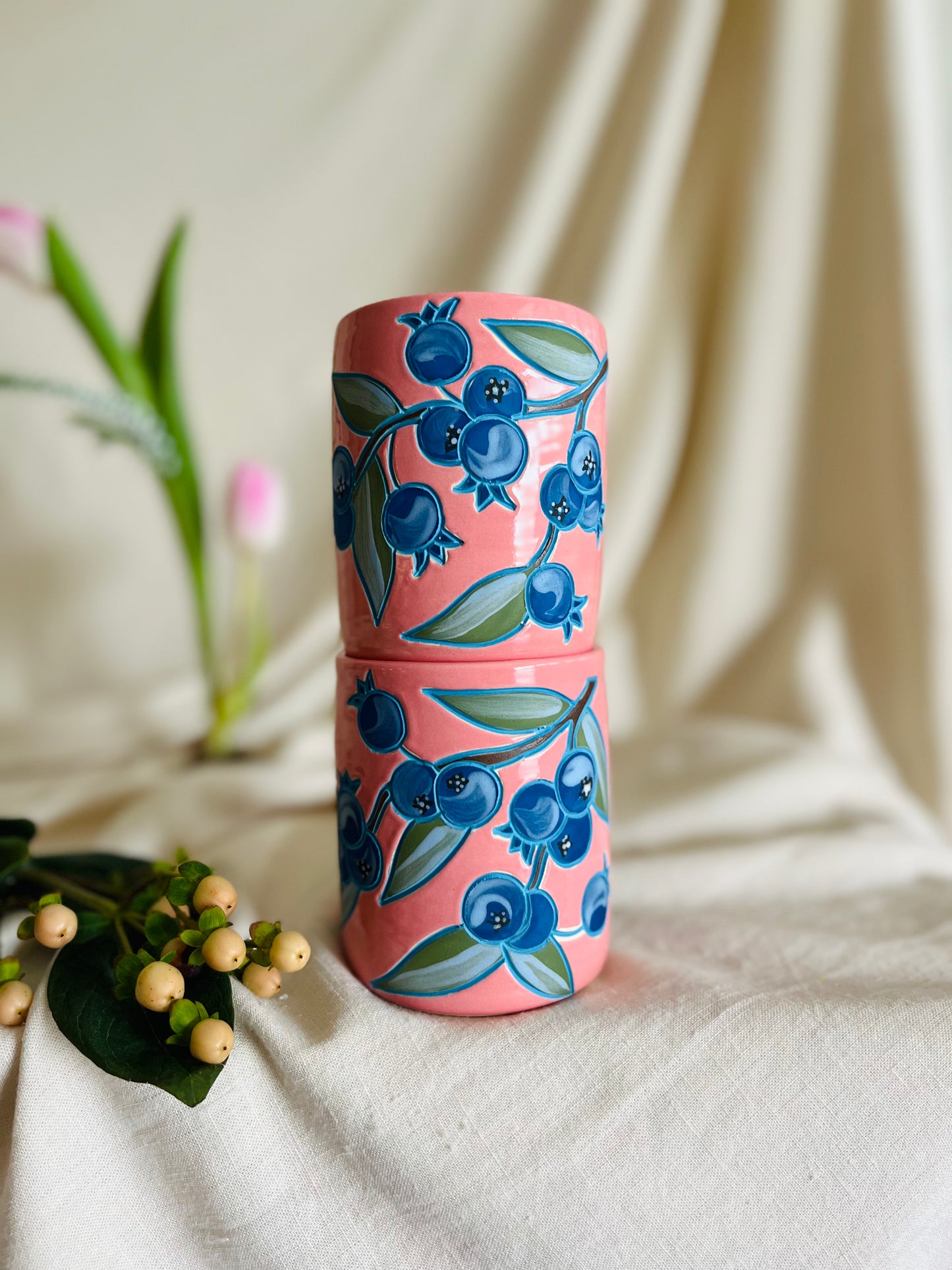 Blueberry Cup