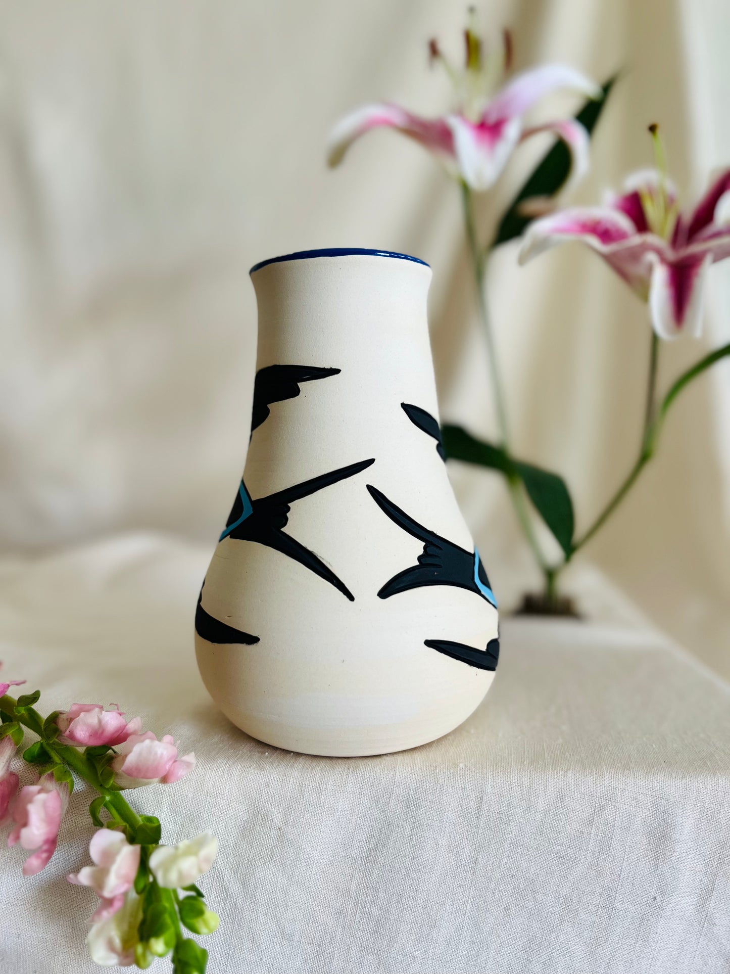 Sparrow Carafe + Cup Set