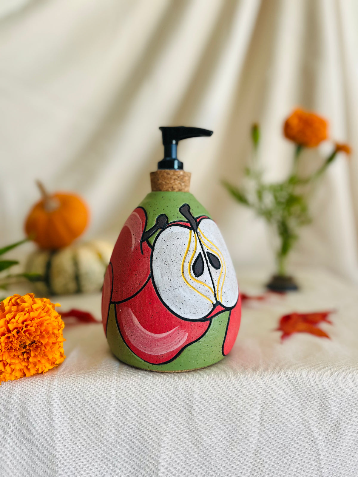 Apple Soap Dispenser