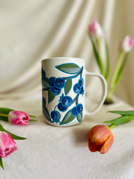 Blueberry Mug: matte white