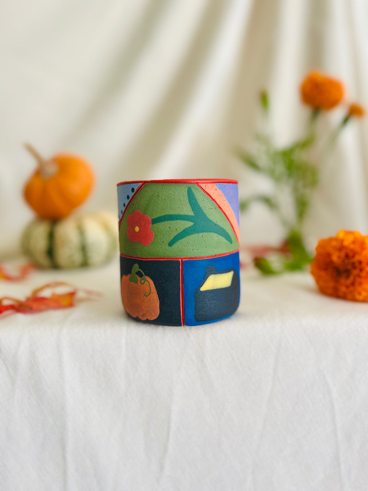 Fall Patchwork Cup 1